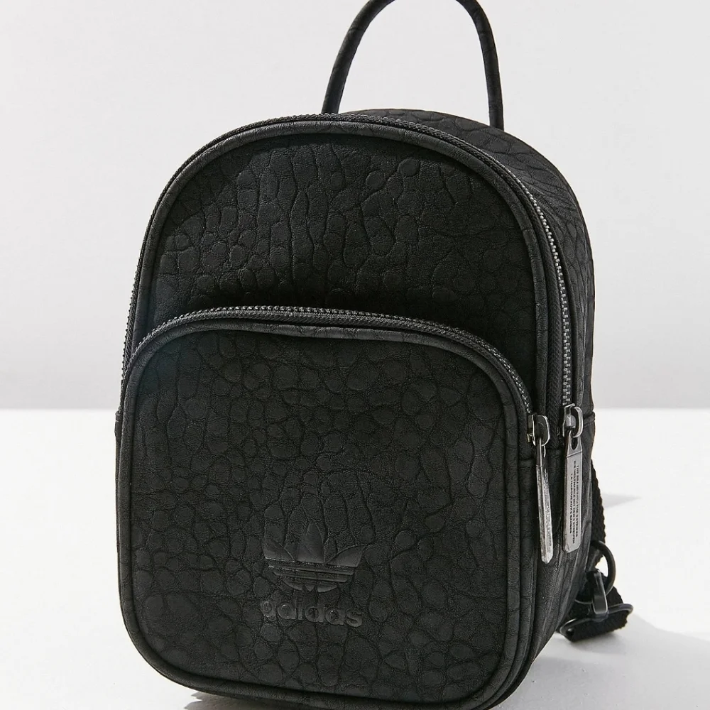 Adidas Black Embossed Men's Backpack